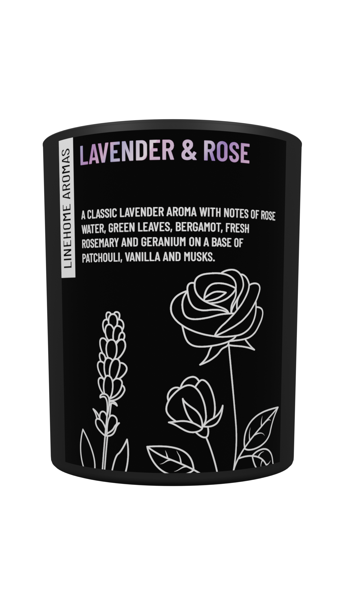 Lavender & Rose Candle