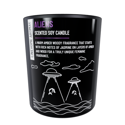 Aliens Scented Candle