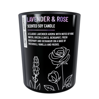 Lavender & Rose Candle