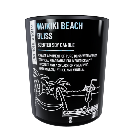 Waikiki Beach Coconut Candle